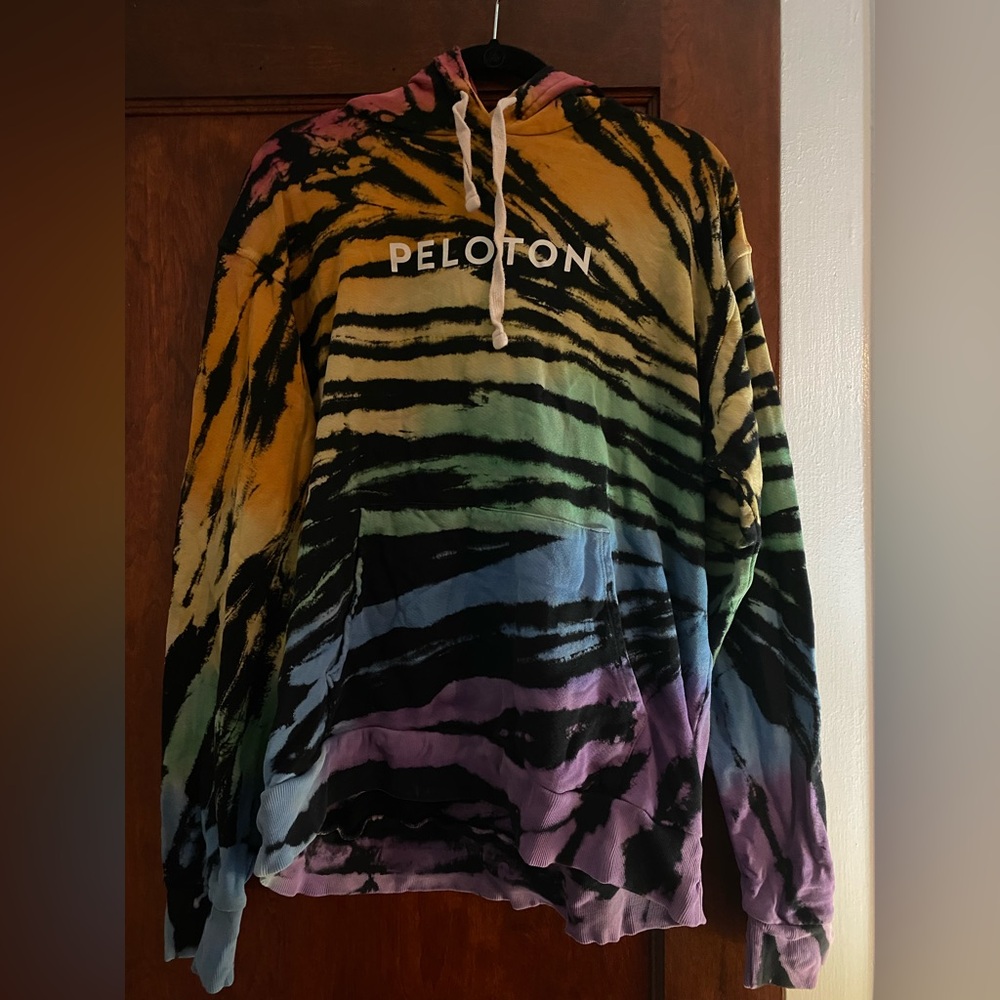 Peloton Multicolor Striped Hoodie